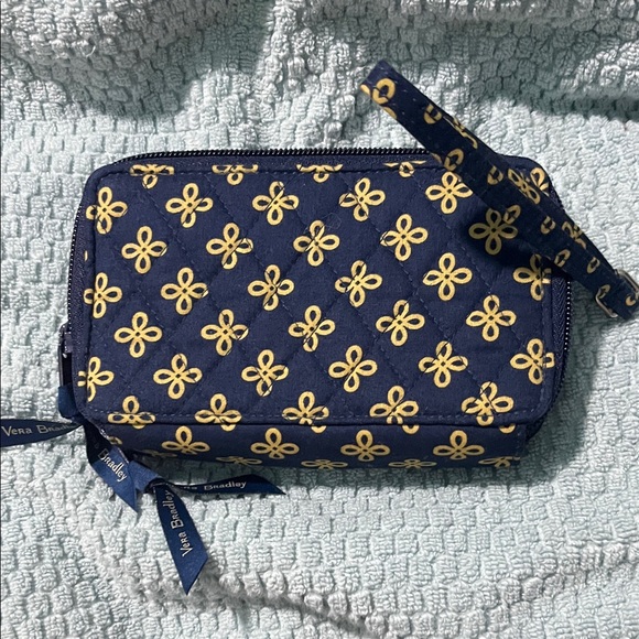 Vera Bradley United States Navy Naval Academy Collegiate RFID All in Wristlet.